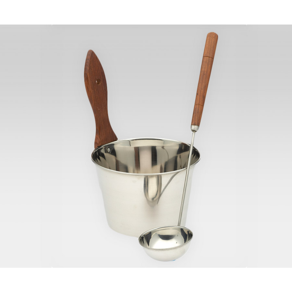 Stainless Steel Bucket & Ladle